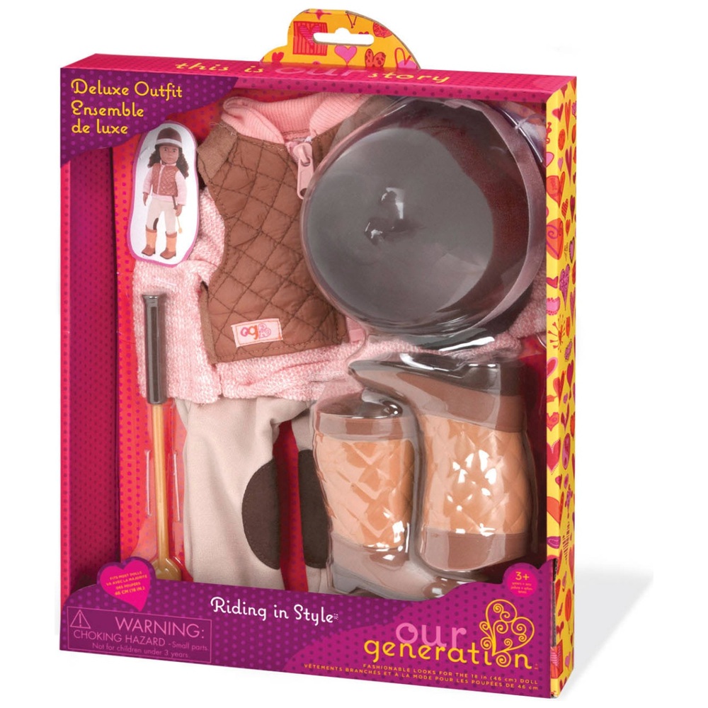 Our Generation Deluxe Riding Outfit Smyths Toys UK