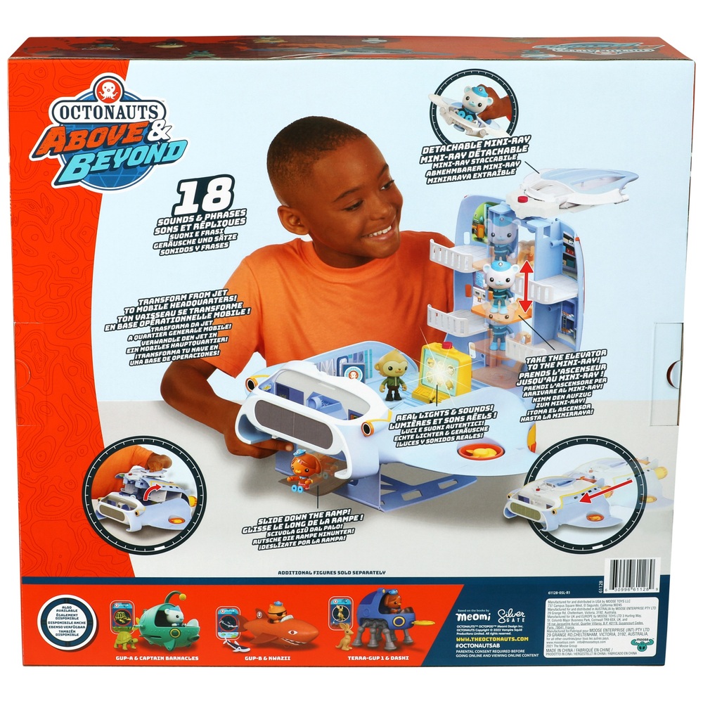 Octonauts Above & Beyond Octoray Transforming Playset with Lights and Sounds Smyths Toys UK