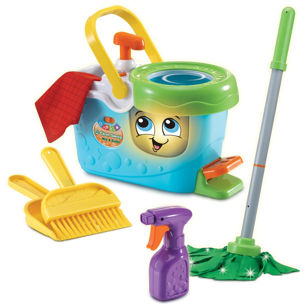 LeapFrog Clean Sweep Mop & Bucket Smyths Toys UK