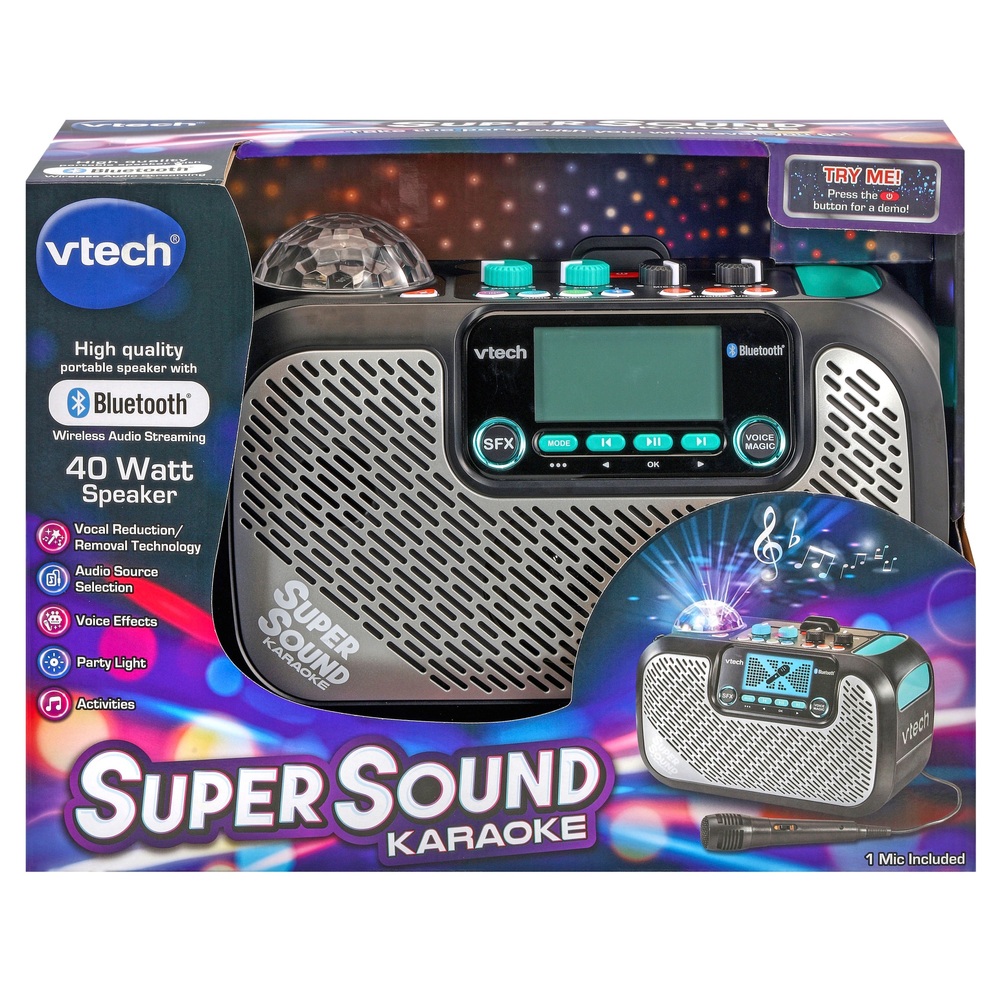 Vtech Super Sound Karaoke Machine Smyths Toys Ireland