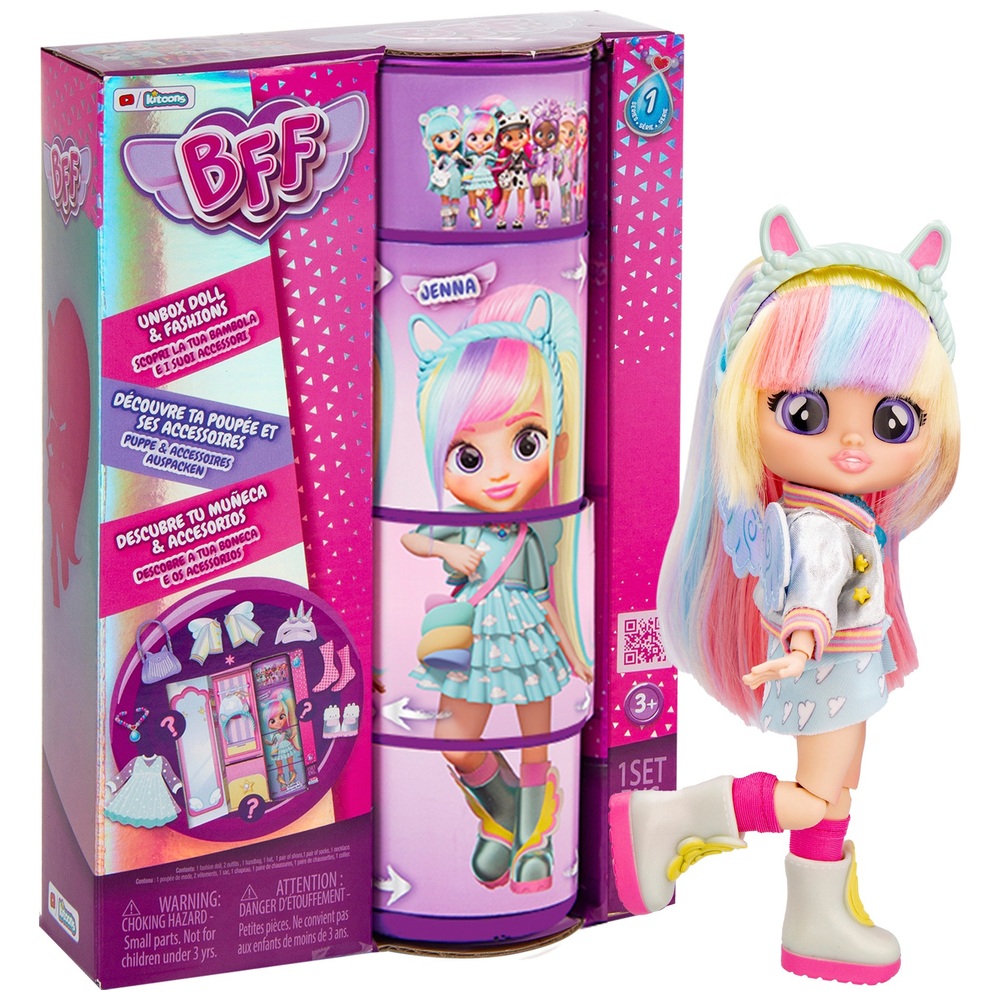 BFF By Cry Babies Doll Jenna Smyths Toys Ireland