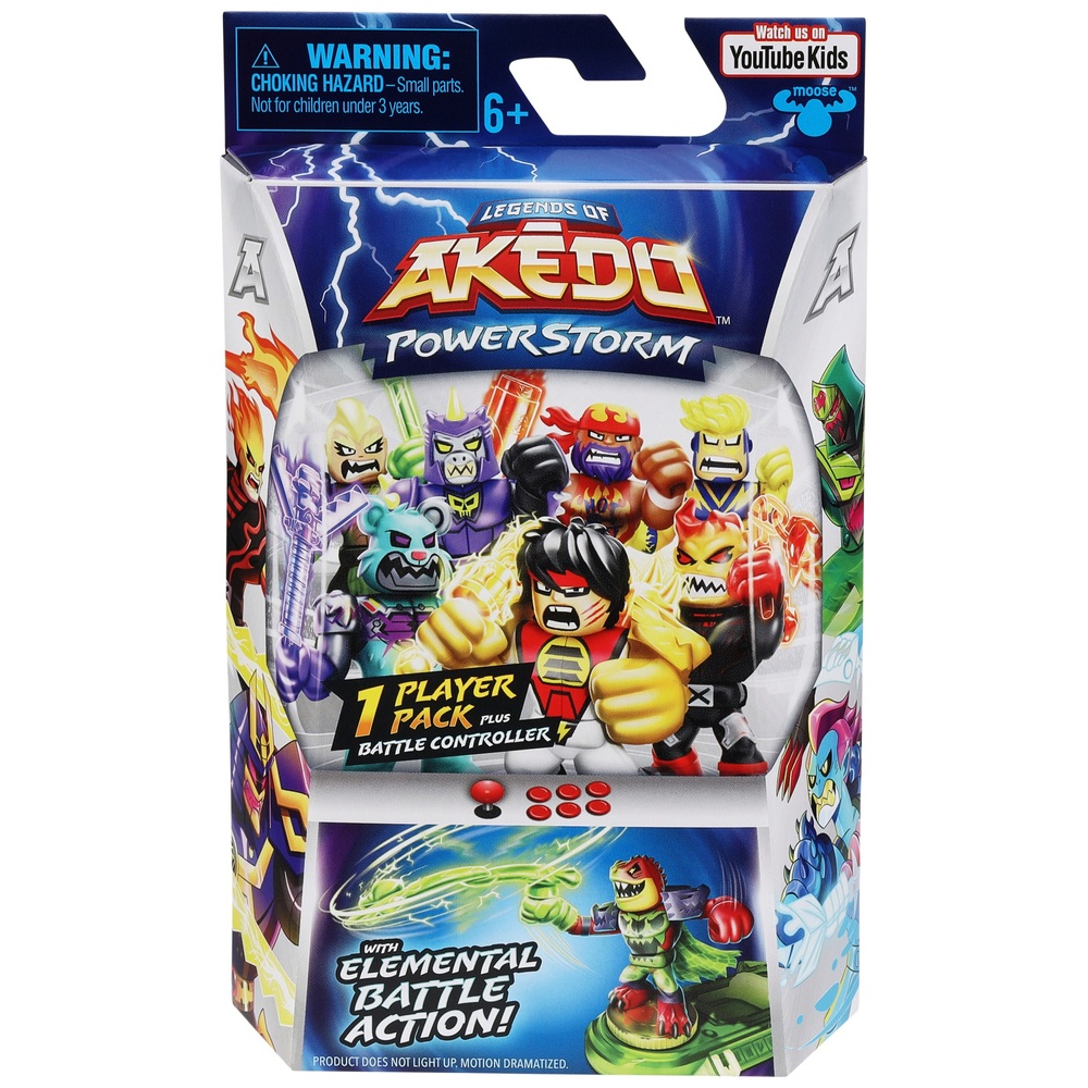 Legends of Akedo Powerstorm 1 Player Pack Assortment Smyths Toys UK