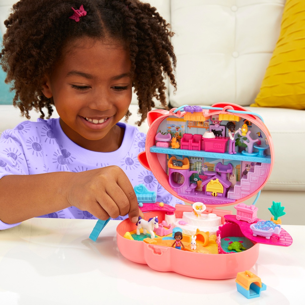 Polly Pocket Cuddly Cat Purse Compact Smyths Toys UK