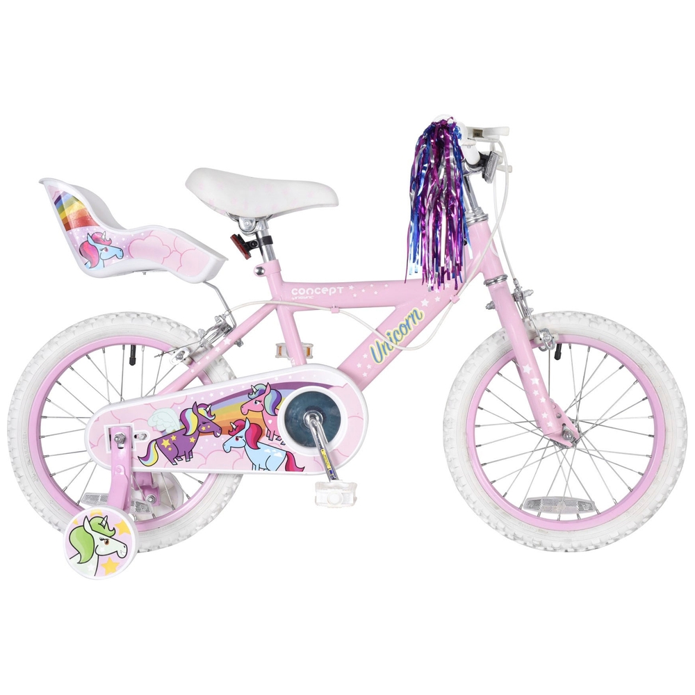16 Inch Concept Unicorn Bike Smyths Toys UK