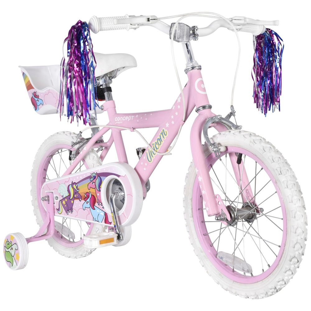 16 Inch Concept Unicorn Bike Smyths Toys UK