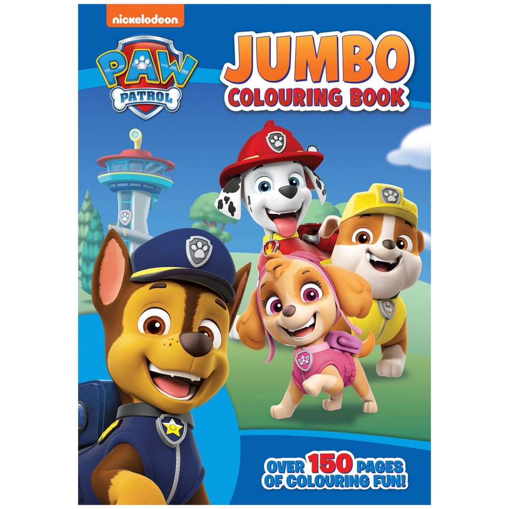 Paw Patrol Coloring Book Chase