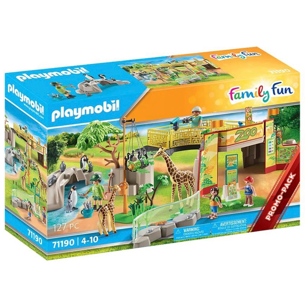PLAYMOBIL Family Fun 71190 Mein großer ErlebnisZoo Smyths Toys