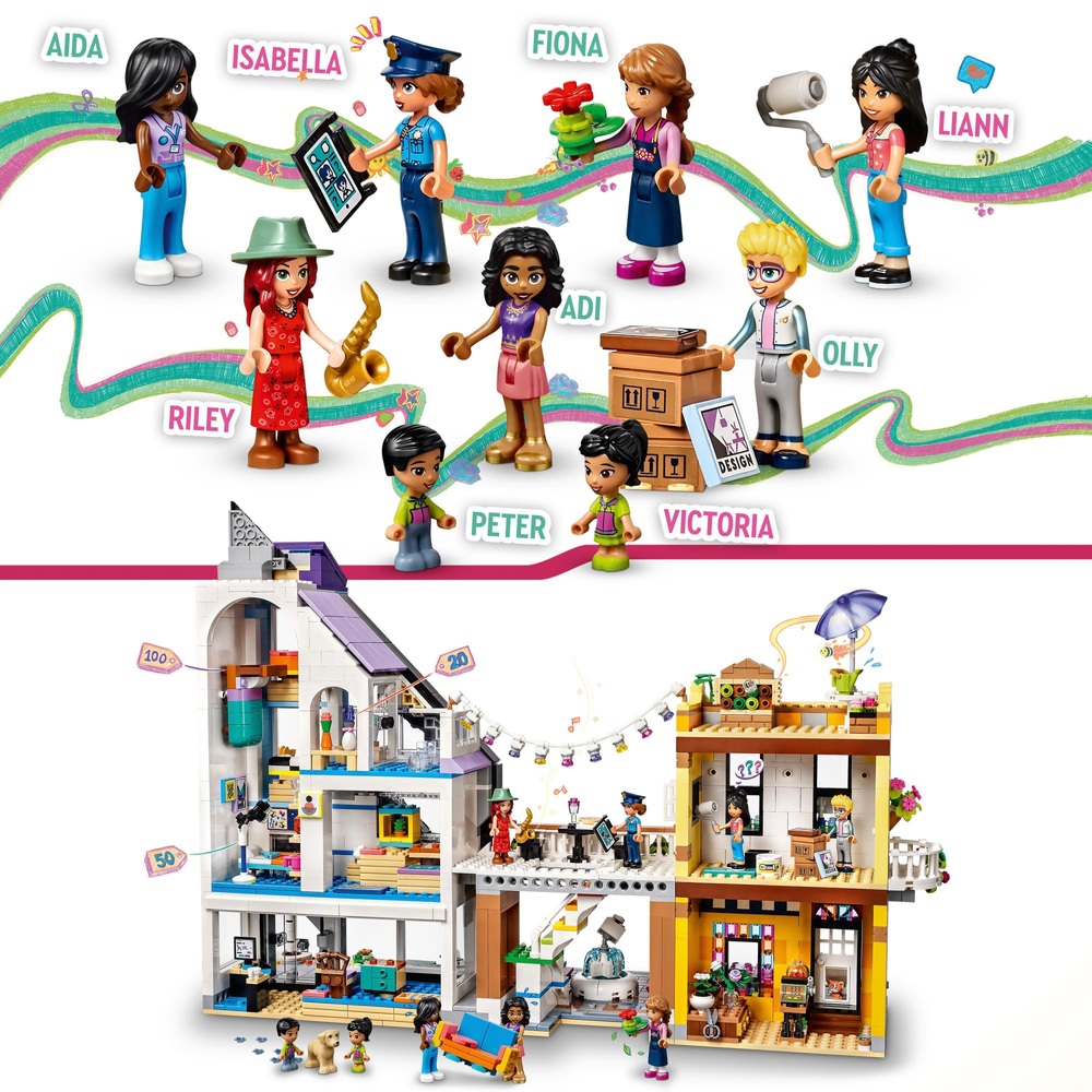 LEGO Friends Set 41732 Stadtzentrum Smyths Toys Deutschland