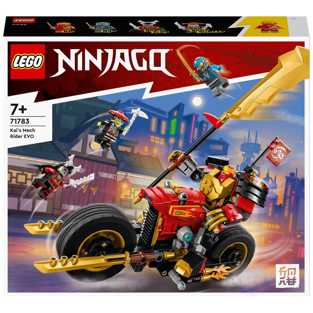 LEGO NINJAGO Set 71783 Kais MechBike EVO Smyths Toys Schweiz