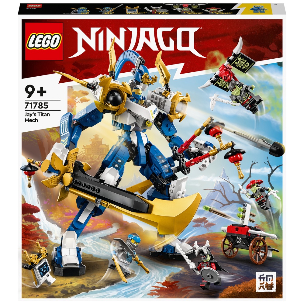 LEGO NINJAGO Set 71785 Jays TitanMech Smyths Toys Deutschland