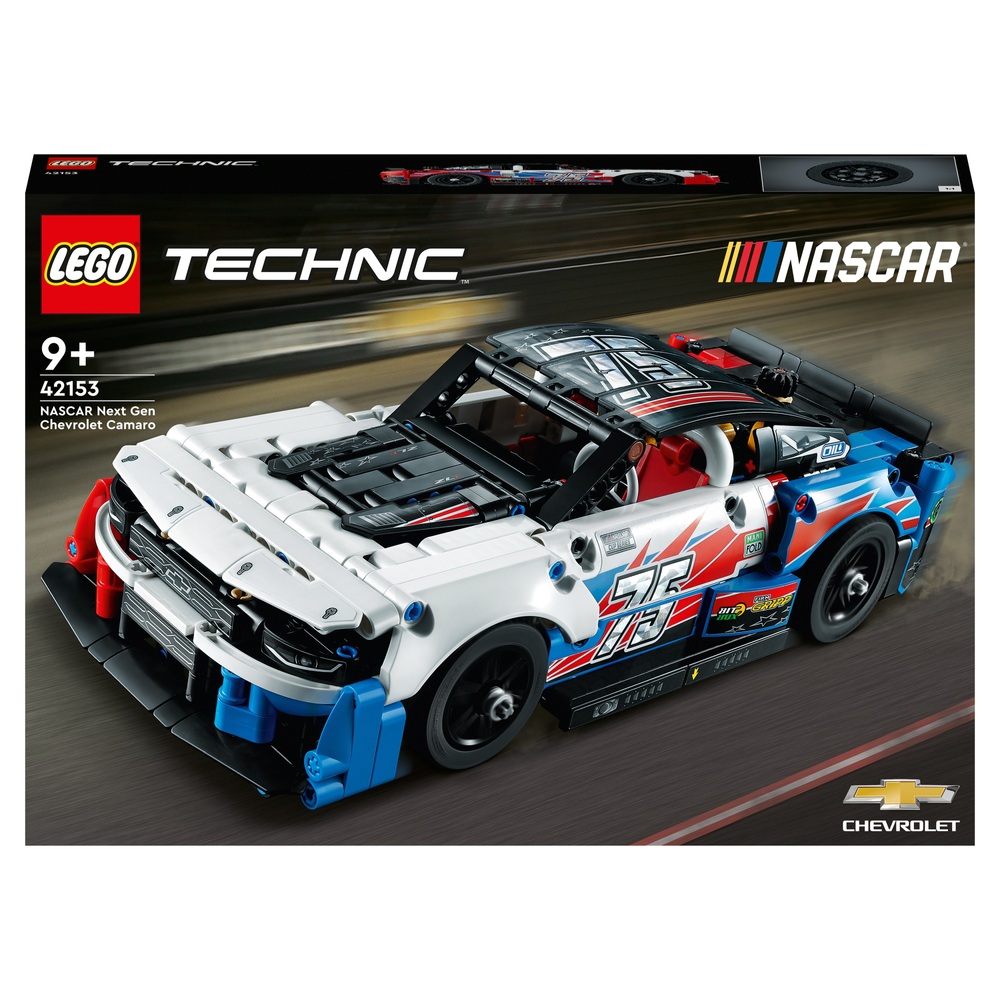 LEGO 42153 Technic NASCAR Next Gen Chevrolet Camaro ZL1 Set Smyths