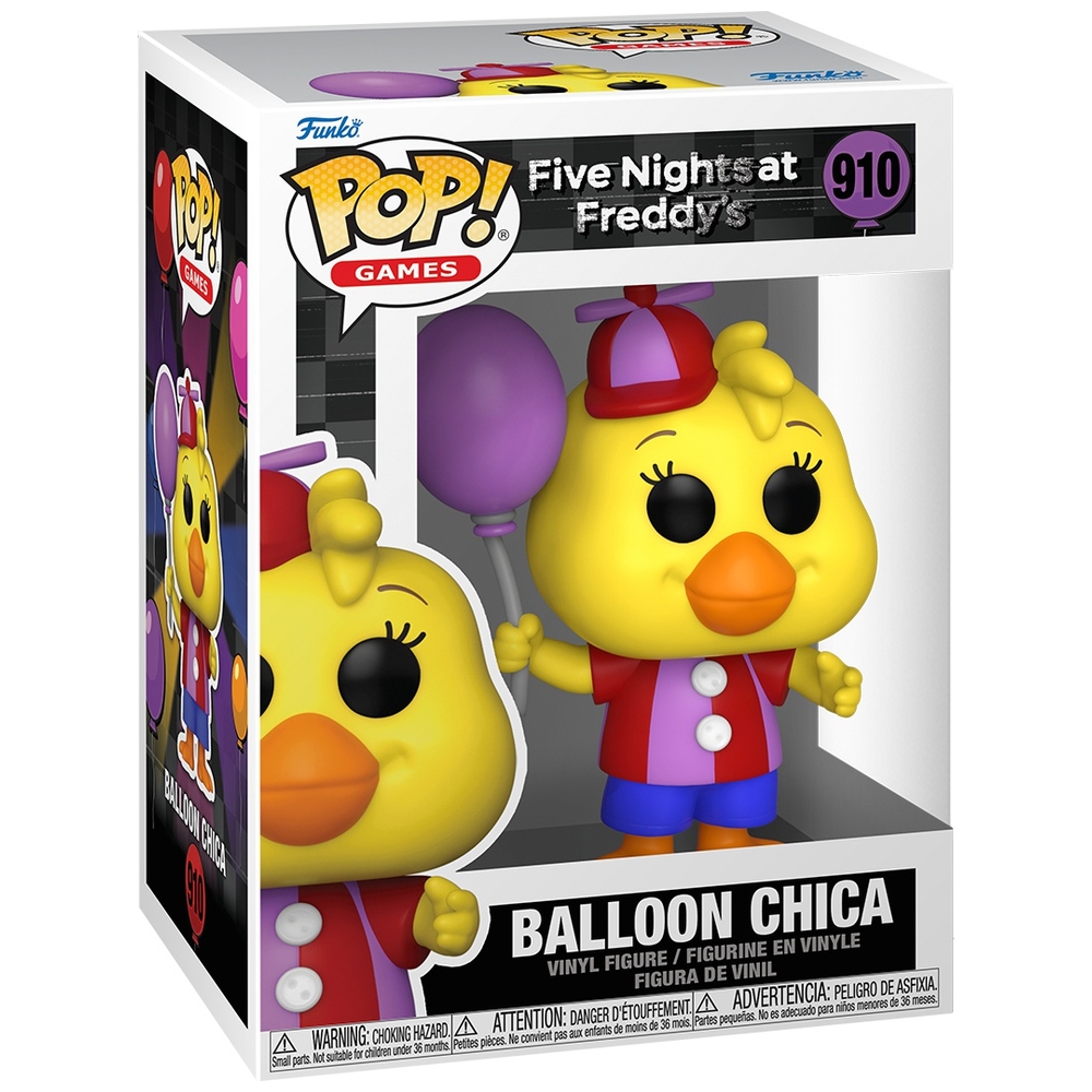 POP! Vinyl 910 Five Nights at Freddy's Balloon Chica Smyths Toys UK