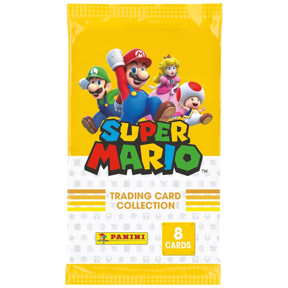 Panini Super Mario Trading Card Collection Pack Smyths Toys UK