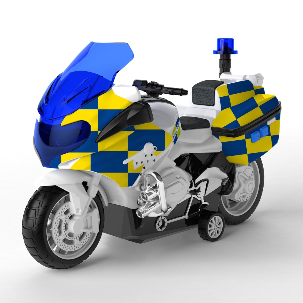 Super Wheelz Police Motorbike Smyths Toys Ireland