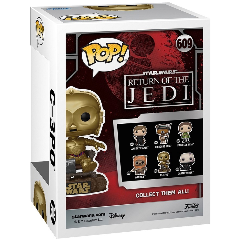 Funko POP! BobbleHead Figur 609 C3P0 Smyths Toys Schweiz