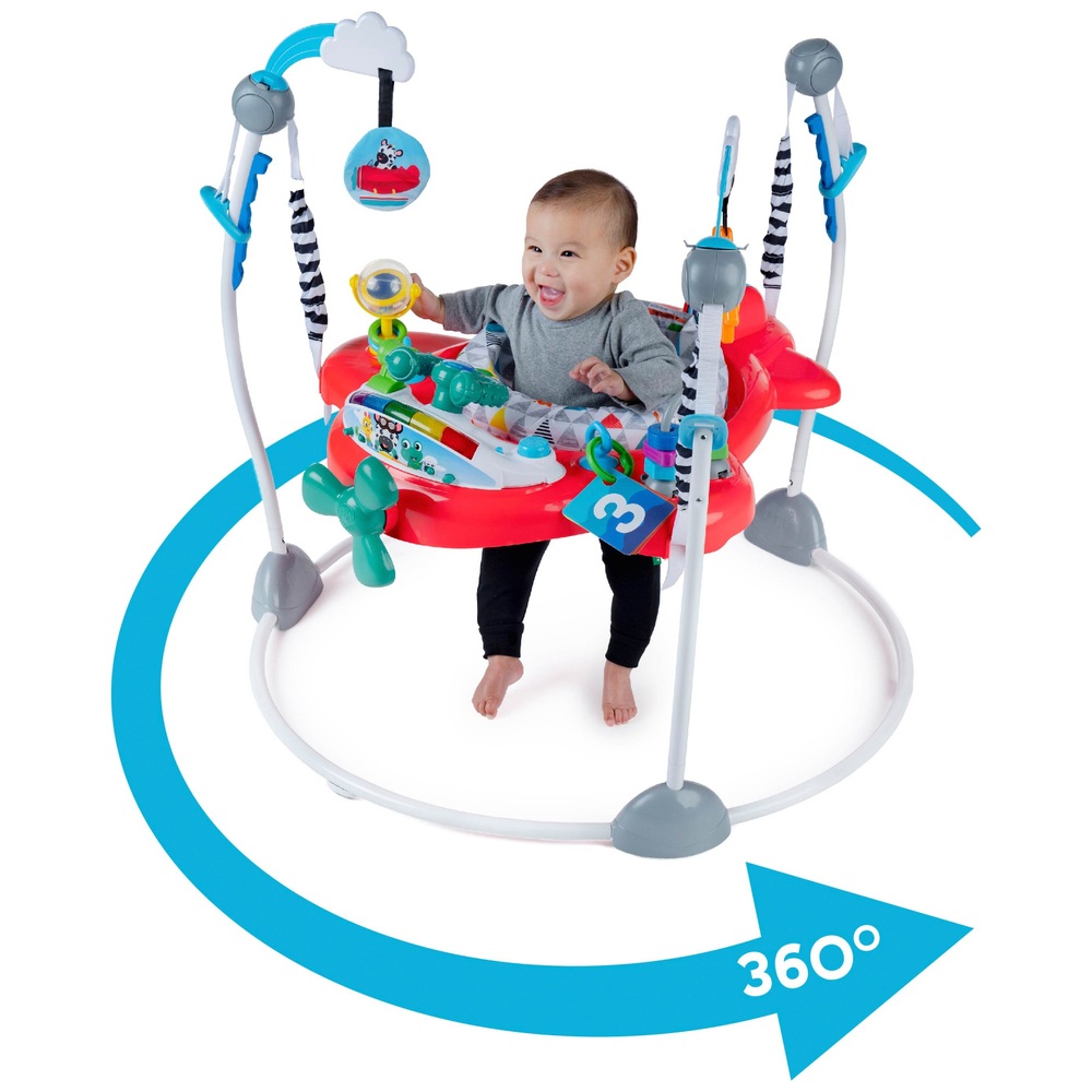 Baby Einstein Hopser Airplane Adventure 2in1 Flugzeug Activity Jumper