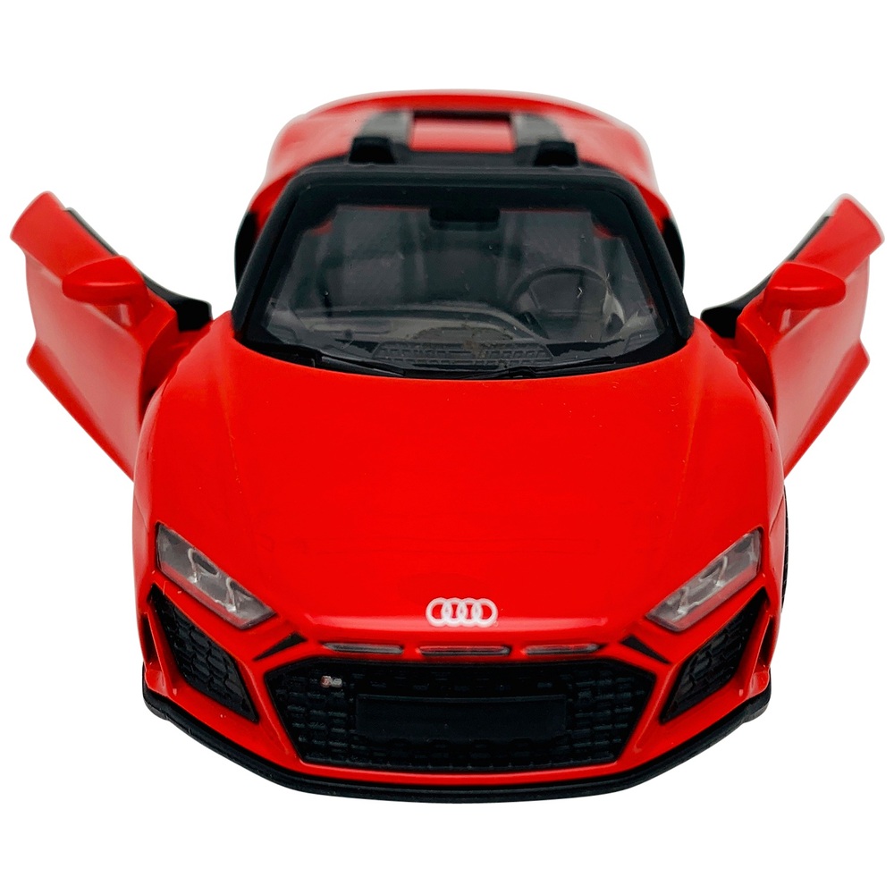 132 Audi R8 Spyder Pull Back Diecast Car Smyths Toys UK