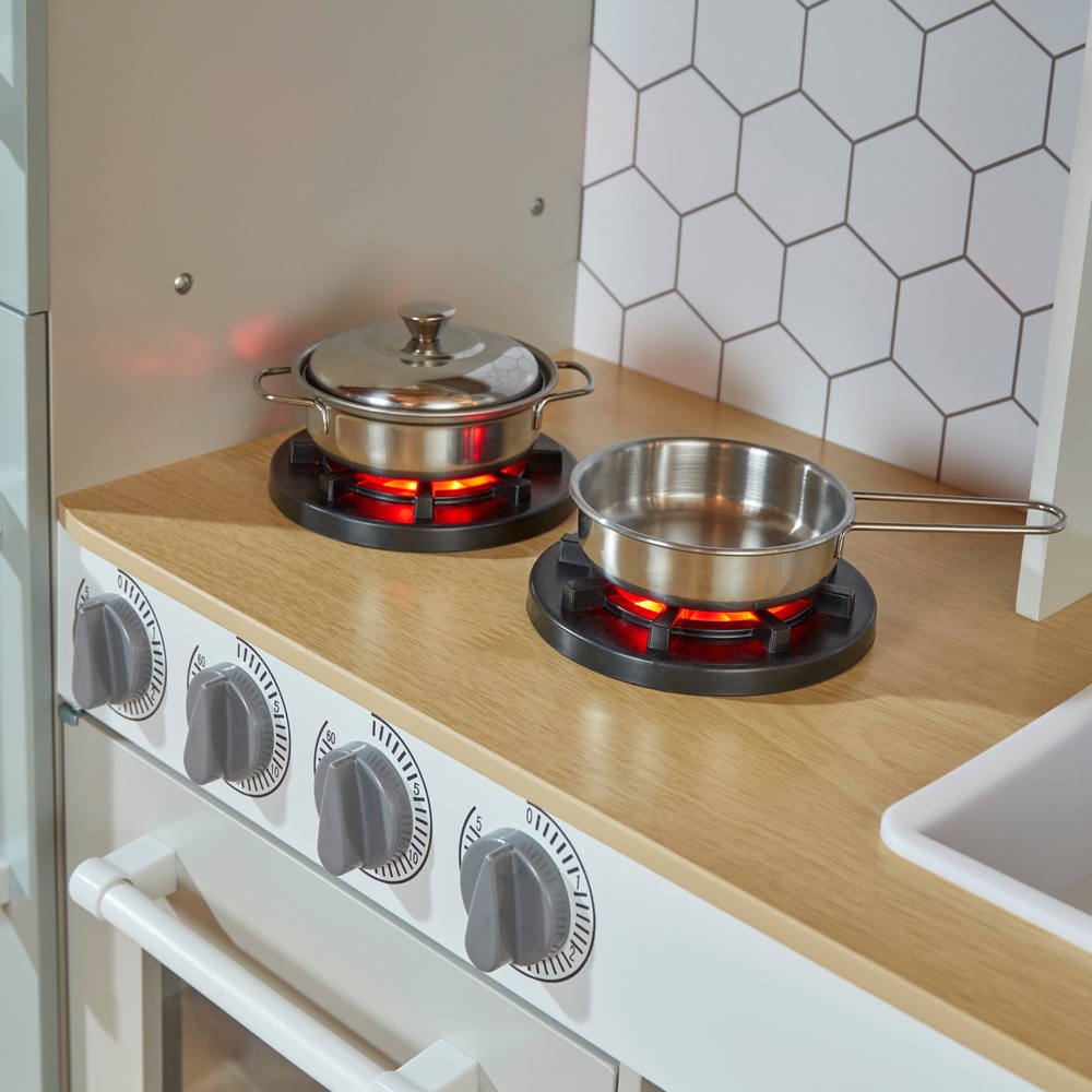 Kitchen Corner Deluxe Wooden Kitchen Smyths Toys UK