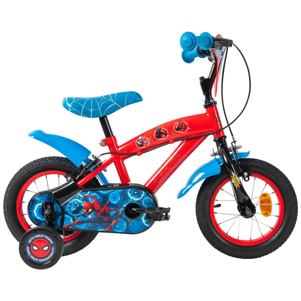 12 Inch Marvel SpiderMan Bike Smyths Toys UK