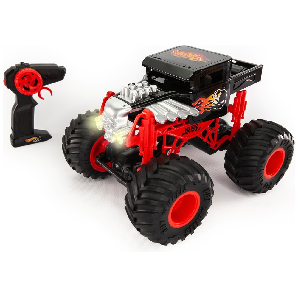 Hot Wheels Monster Trucks Remote Control Bone Shaker Smyths Toys UK