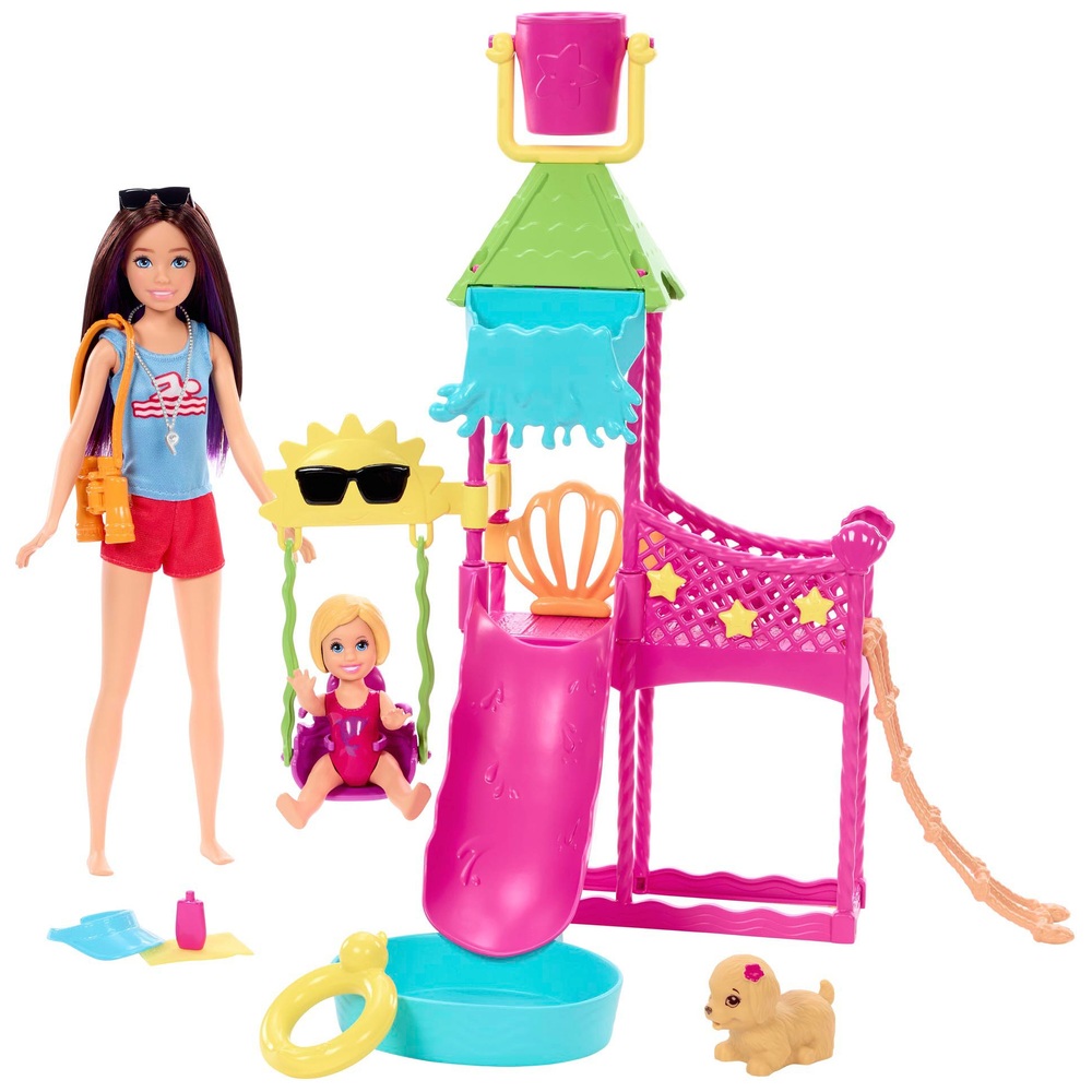 Barbie Skipper Big Babysitting Adventure Water Park Playset Smyths