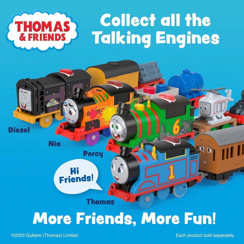 Thomas & Friends All Engines Go! Talking Diesel Motorised Train Engine