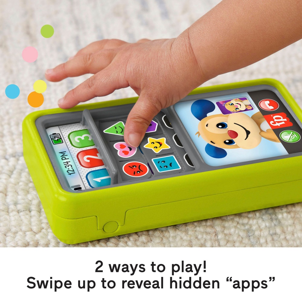 FisherPrice Laugh & Learn 2in1 Slide to Learn Smartphone Toy