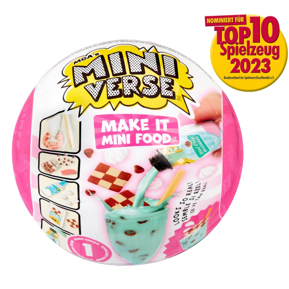 MGA's Miniverse Make It Mini Food Diner Capsule Assortment Smyths