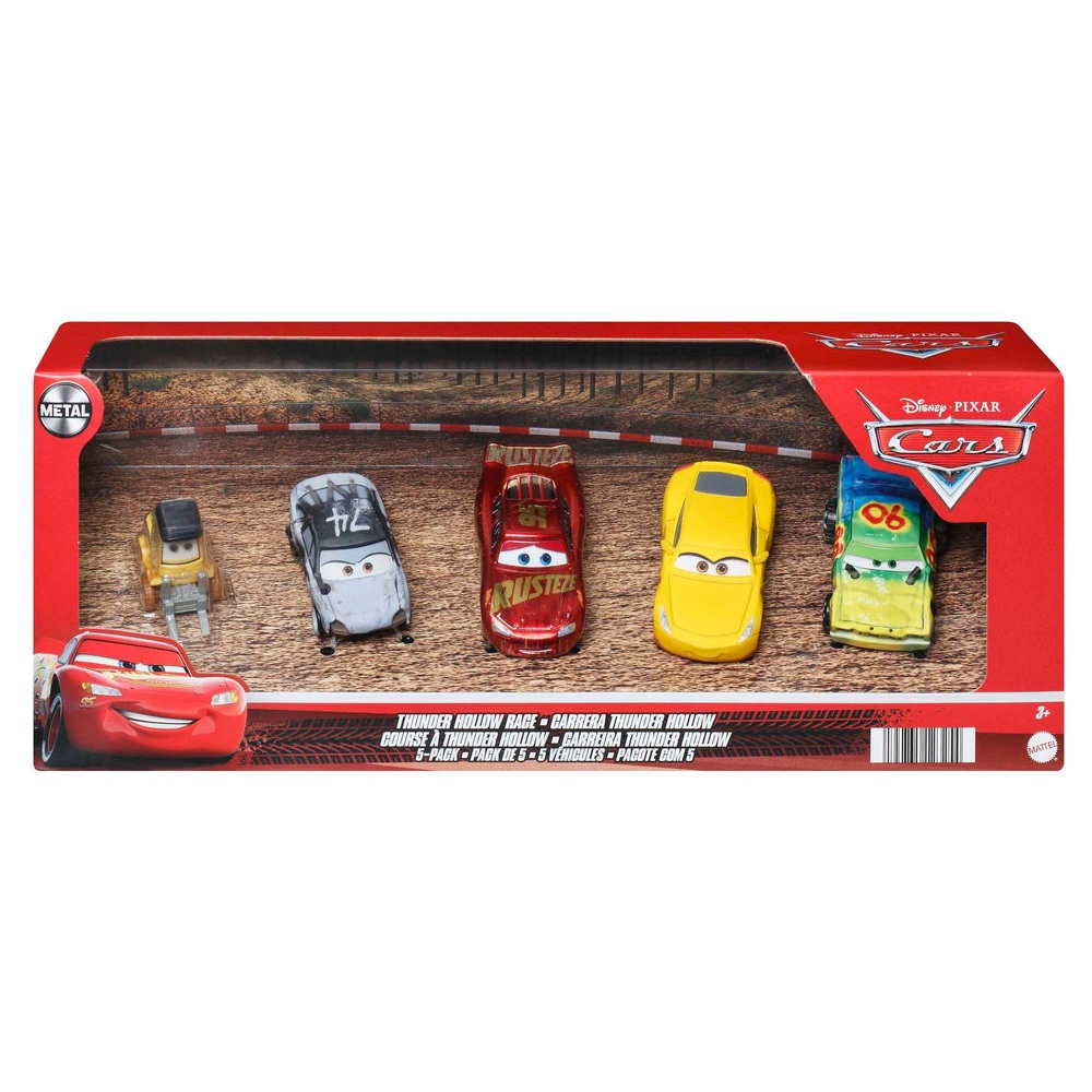 Disney Pixar Cars Thunder Hollow Race Toy Cars 5Pack Smyths Toys Ireland