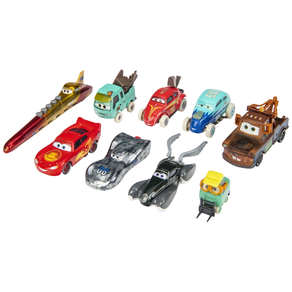 Disney and Pixar Cars On The Road Salt Fever 9Pack Smyths Toys Ireland