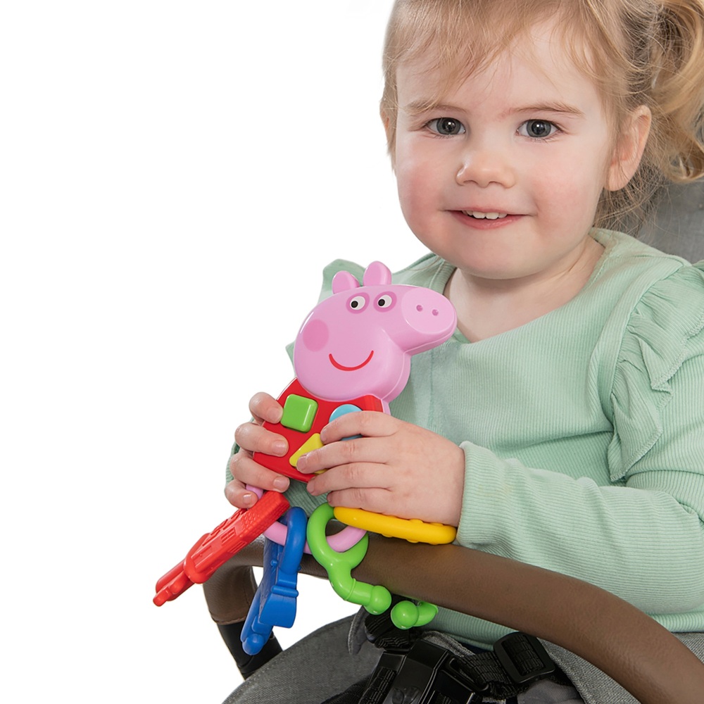 Peppa Pig Keys with Lights and Sound Smyths Toys UK