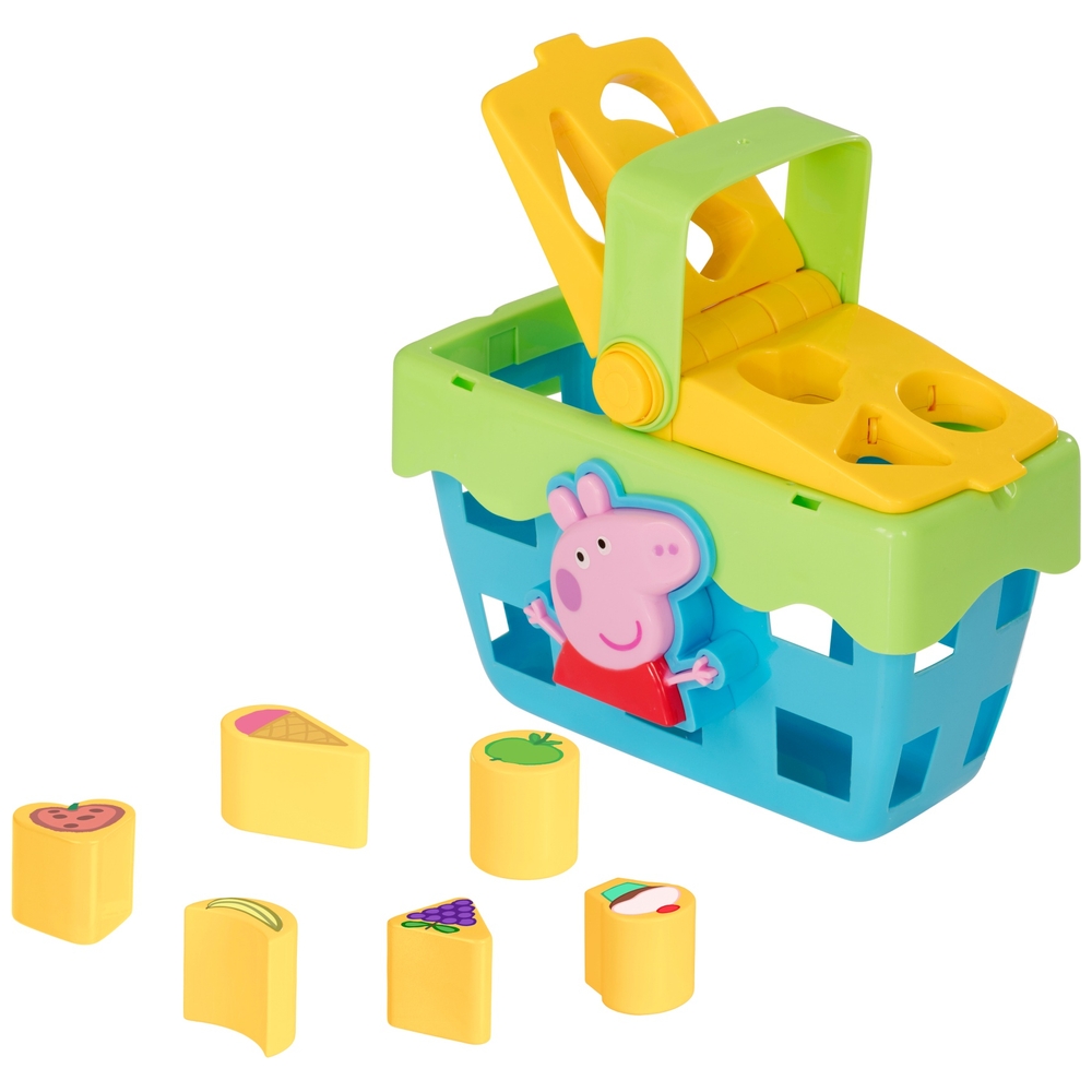 Peppa Pig Shape Sorter Basket Smyths Toys UK