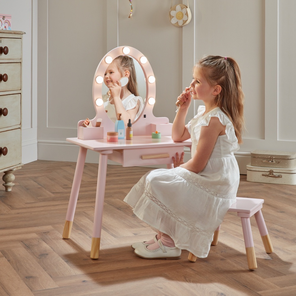 Childrens Vanity Table With Lights Store