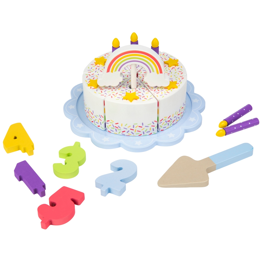 Kitchen Corner Wooden Birthday Cake Playset Smyths Toys UK