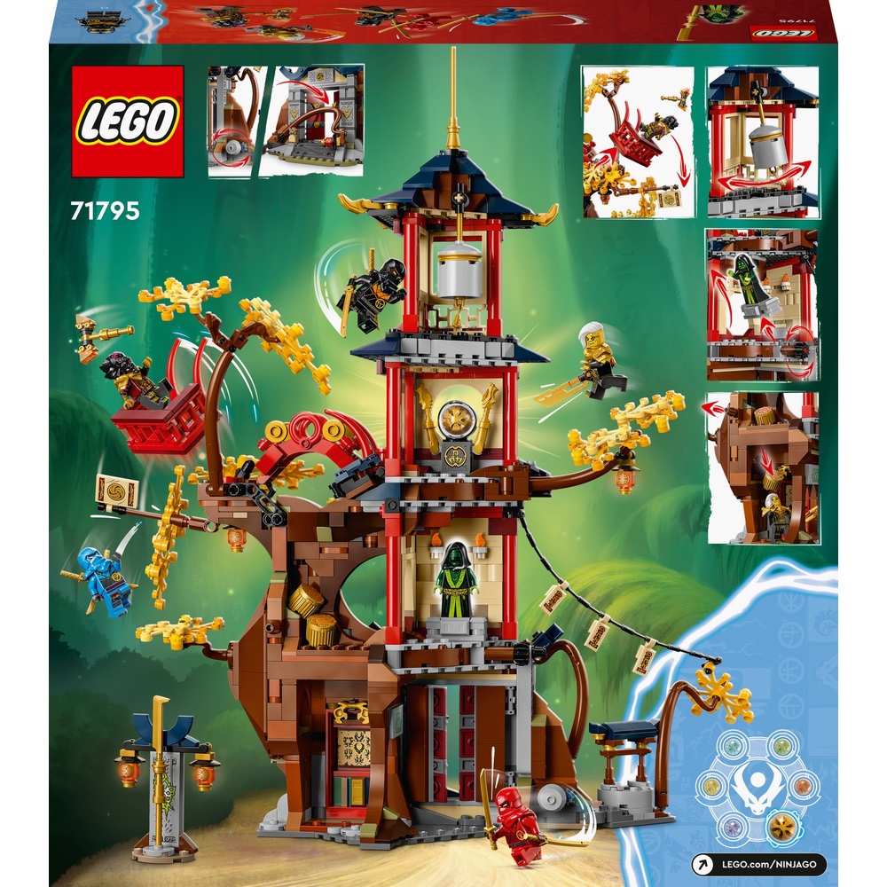 LEGO NINJAGO 71795 Tempel der Drachenpower Set Smyths Toys Deutschland