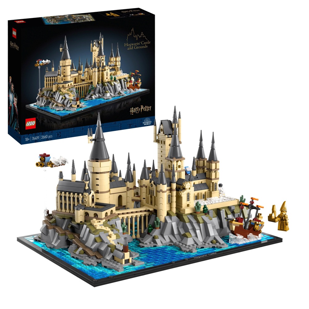 LEGO Harry Potter 76419 Hogwarts Castle with Castle Grounds Smyths