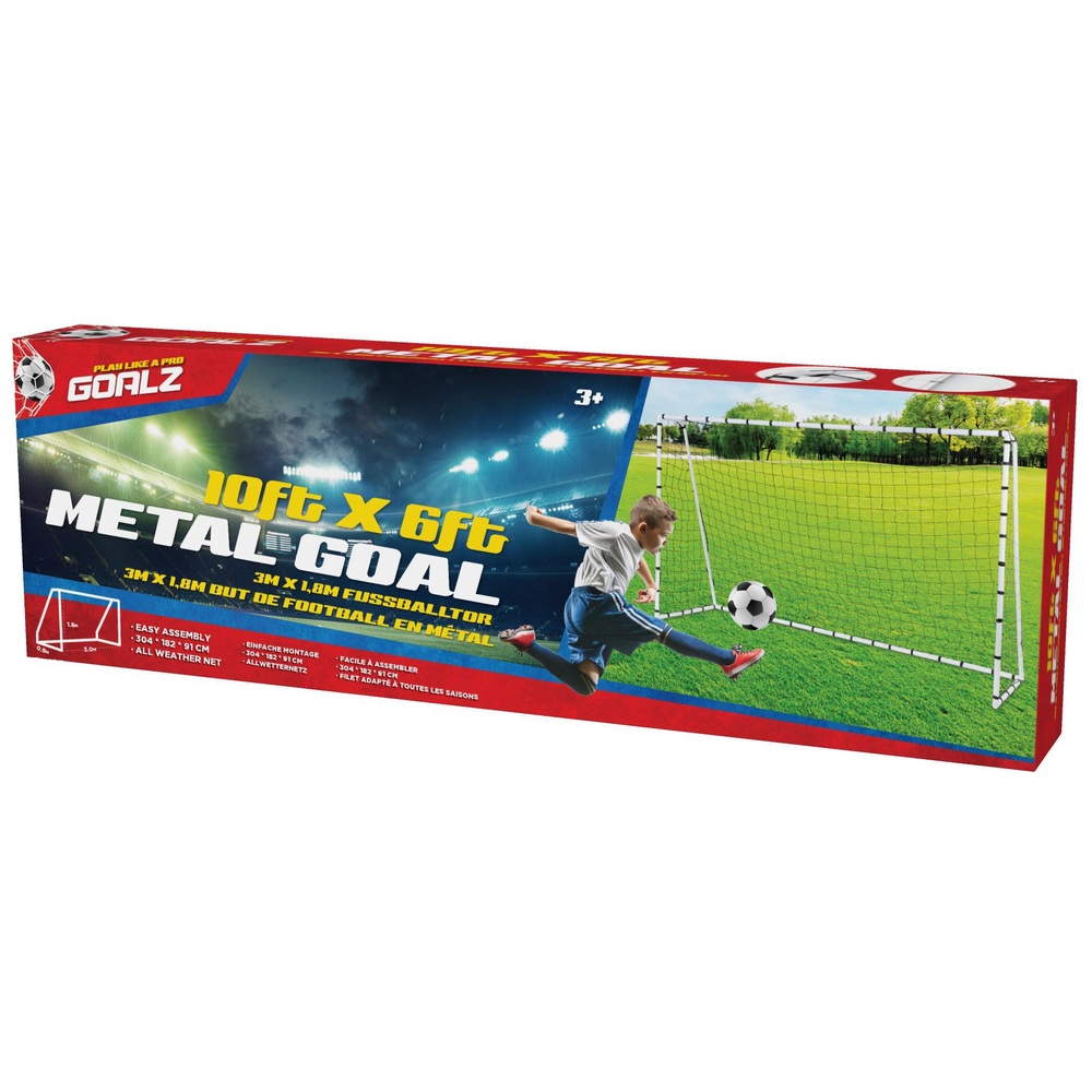 Metal Football Goal 10ft x 6ft Smyths Toys Ireland