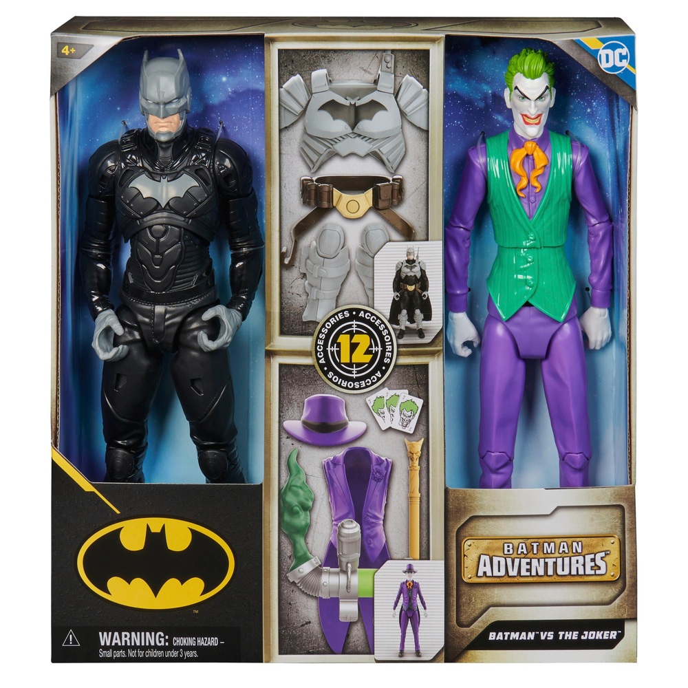 Batman Adventures Batman Vs The Joker 30cm Action Figures Pack