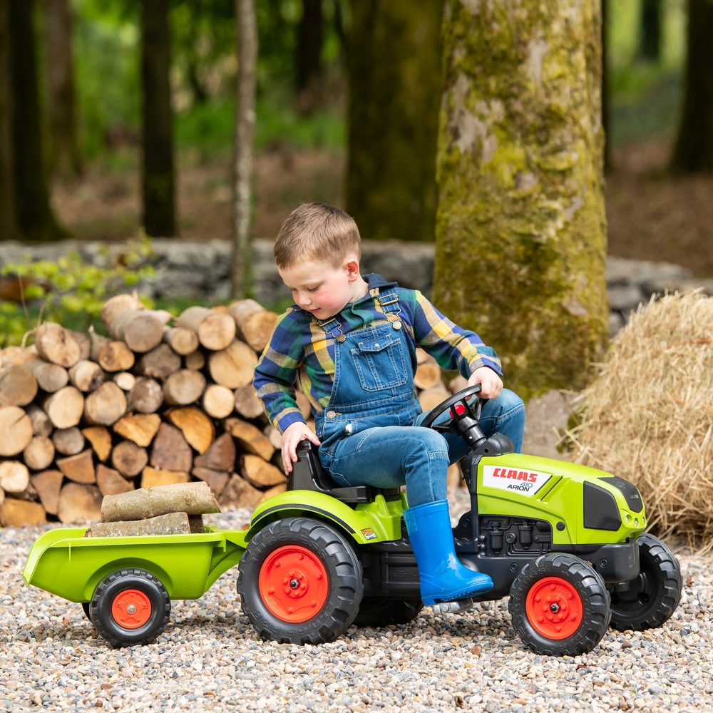 Claas Tractor with Trailer Smyths Toys UK