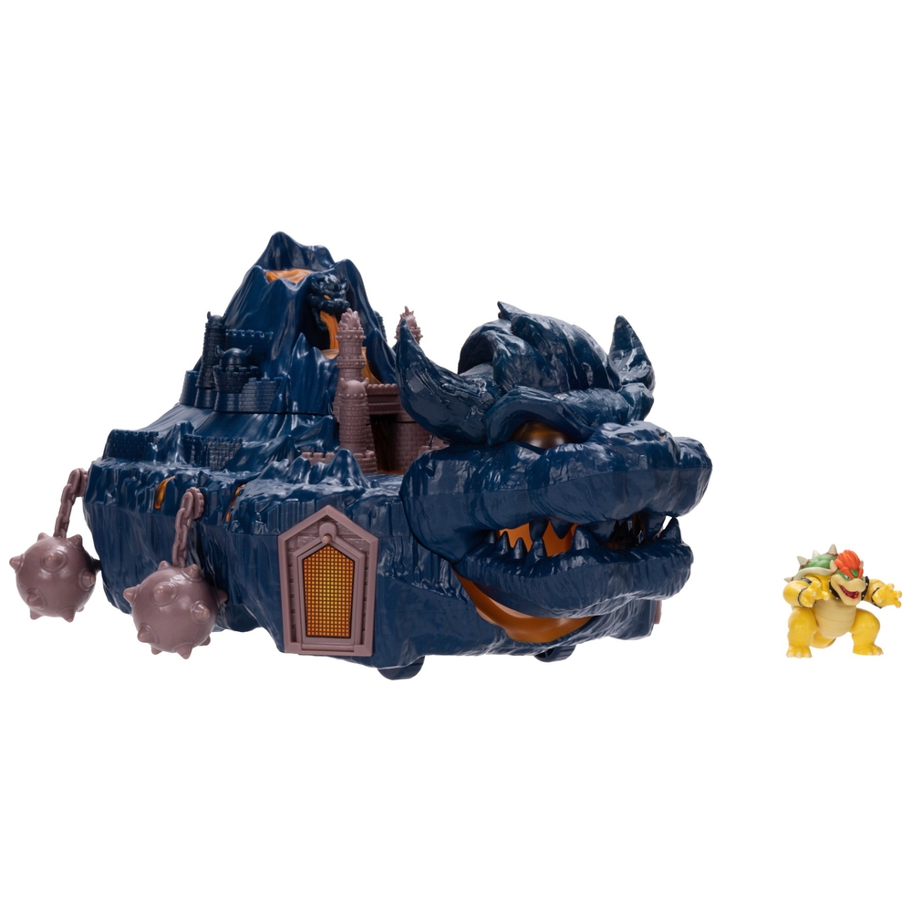 Nintendo The Super Mario Bros. Movie Bowser's Island Castle Playset