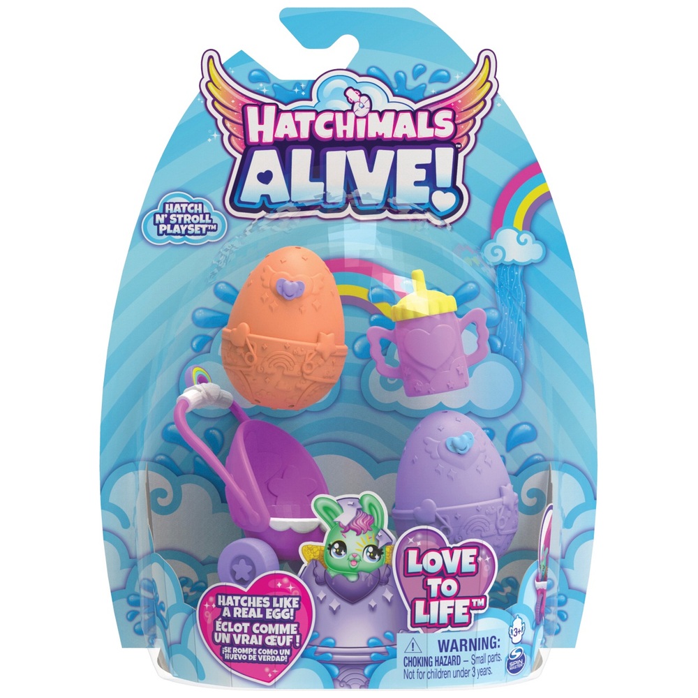 Hatchimals Alive Hatch N’ Stroll Playset Smyths Toys UK