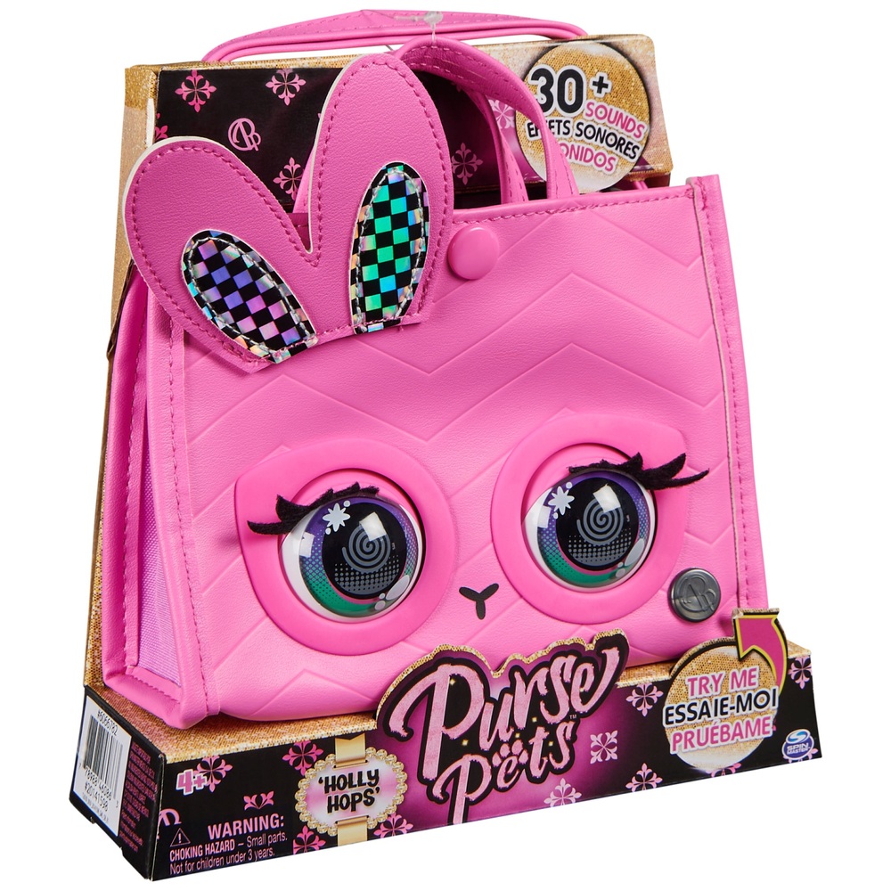 Purse Pets Tasche Häschen pink Smyths Toys Schweiz