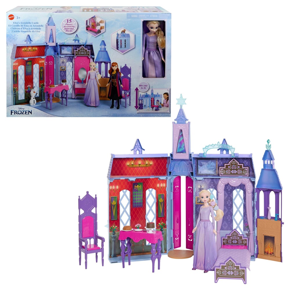 Disney Frozen Arendelle Castle Playset with Elsa Doll Smyths Toys UK