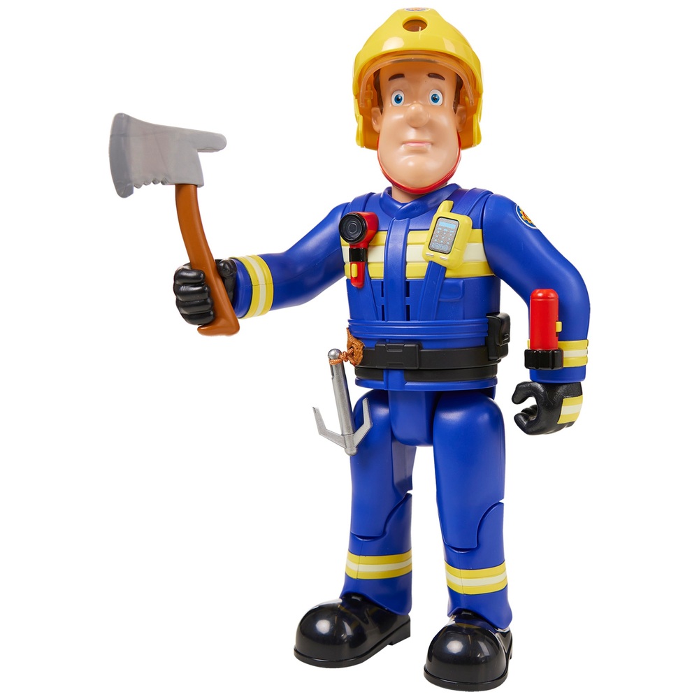 Ultimate Hero Electronic Fireman Sam Figure Smyths Toys UK