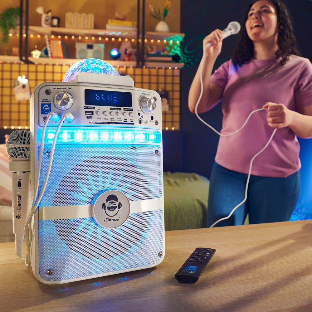 iDance Party Groove Karaoke Machine Smyths Toys Ireland