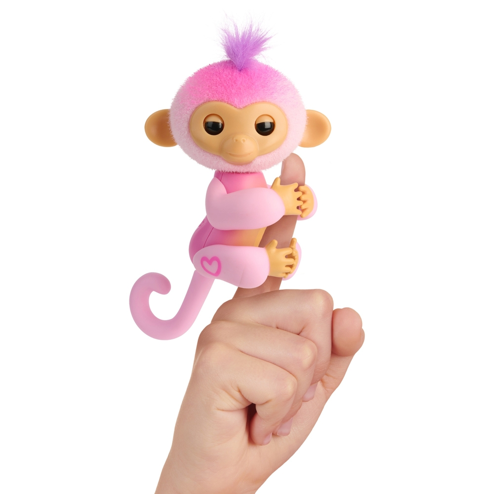 Fingerlings Monkey Pink Harmony Smyths Toys UK