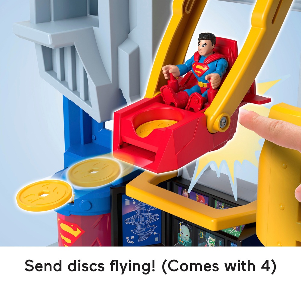 Imaginext DC Super Friends Ultimate Headquarters Playset with Batman