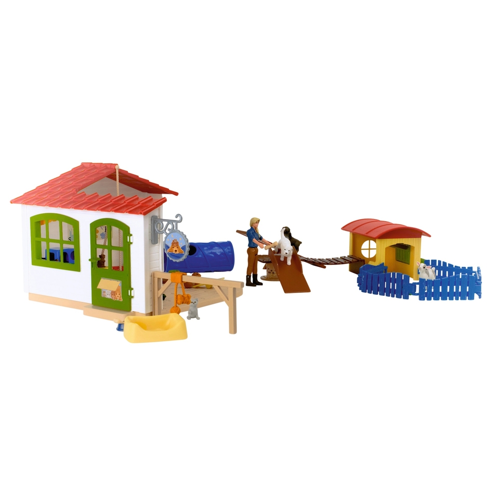 schleich Farm World 42607 Pet Hotel Set | Smyths Toys UK
