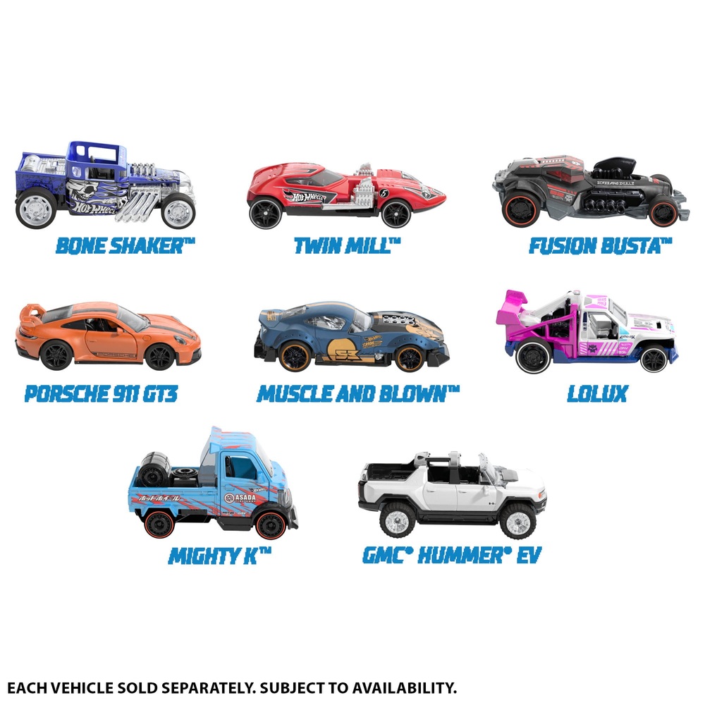 Hot Wheels PullBack Speeders Rückziehautos sortiert Smyths Toys