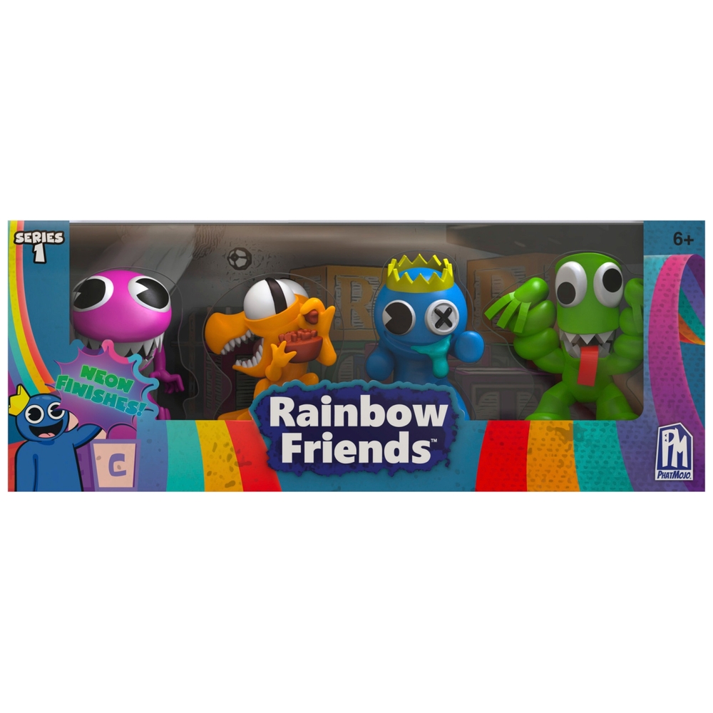 Rainbow Friends Figures 4 Pack Smyths Toys UK